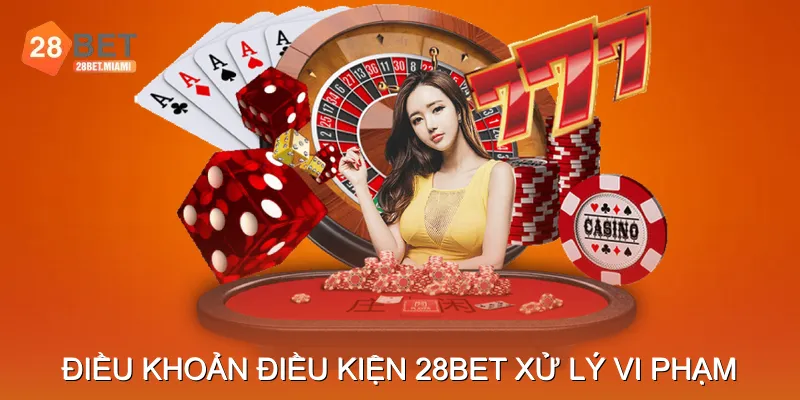 Điều khoản điều kiện 28Bet – Quy trình xử lý vi phạm và tranh chấp